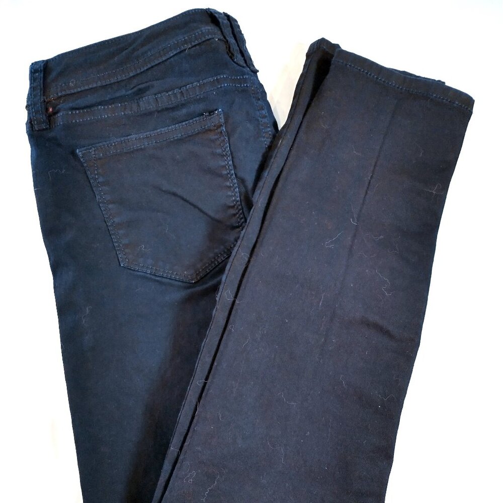 ANA Two-Tone Color Blue & Purple Dark Wash Jeans Size 4